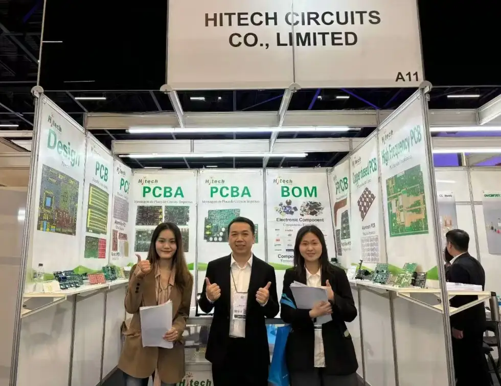 Hitechpcb team to São Paulo Expo 2025